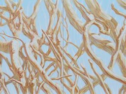 Celestial Roots VI 80x160 cm